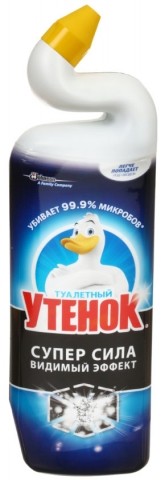 Средство чистящее для унитазов «Туалетный утенок» 900 мл, «Видимый эффект»