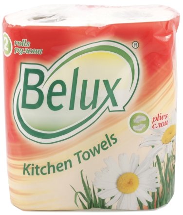 Полотенца бумажные Belux (в рулоне), 2 рулона, ширина 230 мм, белые Полотенца бумажные Belux (в рулоне), 2 рулона, ширина 230 мм, белые