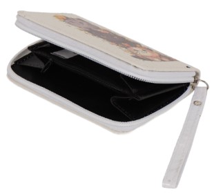 Кошелек из искусственной кожи «07-01-01», 12*1,5*9 см, белый Кошелек из искусственной кожи «07-01-01», 12*1,5*9 см, белый