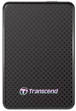 Внешний жесткий диск SSD диск Transcend ESD400, 256 Gb, корпус темно-серый