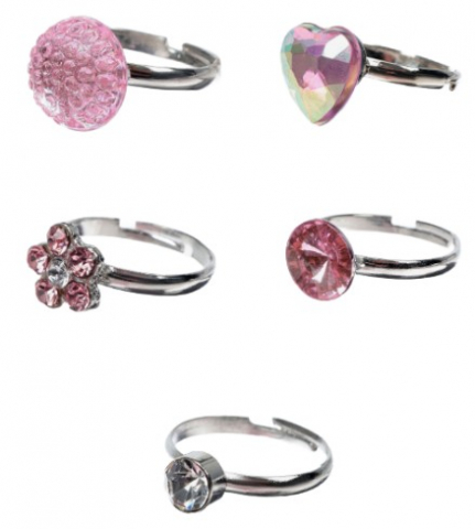 Кольцо детское «Выбражулька», «Романтика», безразмерное, ассорти