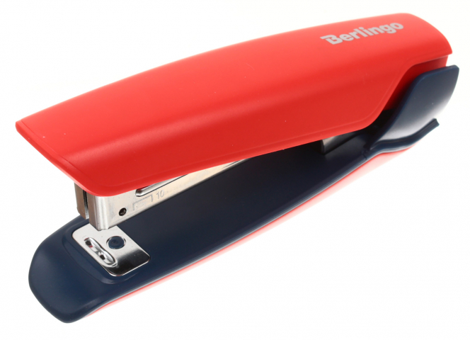 Степлер Berlingo Hyper скобы №10, 20 л., 115 мм, красный Степлер Berlingo Hyper скобы №10, 20 л., 115 мм, красный