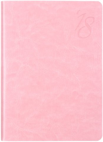 Ежедневник датированный на 2018 год «Сариф», 120*170 мм, 176 л., розовый