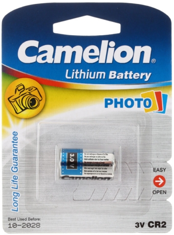 Батарейка литиевая Camelion Lithium Photo, 3V, CR2 