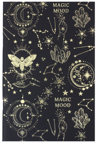 Скетчбук-тетрадь на скобе «Сима-Ленд», 210*140 мм, 15 л., Magic Mood Скетчбук-тетрадь на скобе «Сима-Ленд», 210*140 мм, 15 л., Magic Mood