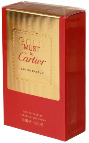 Вода парфюмерная Cartier Must Gold, 50 мл