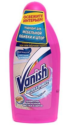 Средство для чистки ковров Vanish, 450 мл Средство для чистки ковров Vanish, 450 мл