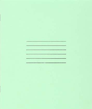 Тетрадь школьная А5, 12 л. на скобе «Гознак Борисов», 170*205 мм, крупная клетка, светло-зеленая