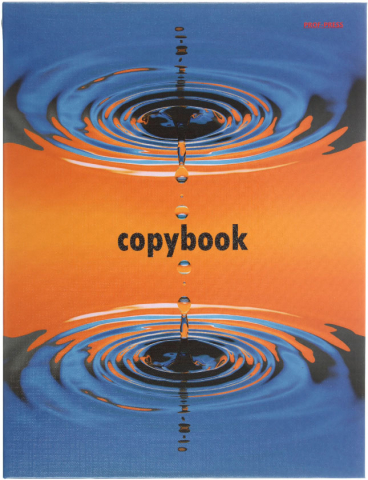 Тетрадь общая А5, 80 л. на кольцах Prof-Press, 165*215 мм, клетка, «Круги на воде»