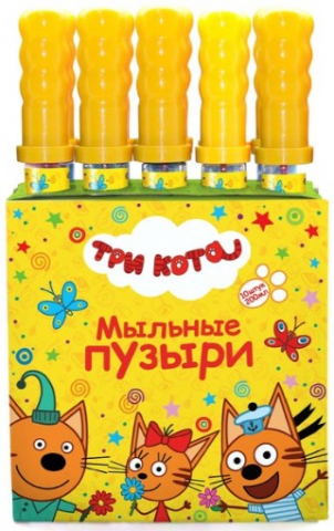 Мыльные пузыри Sima-Land, 200 мл, «Меч. Три кота», цена за 1 шт.
