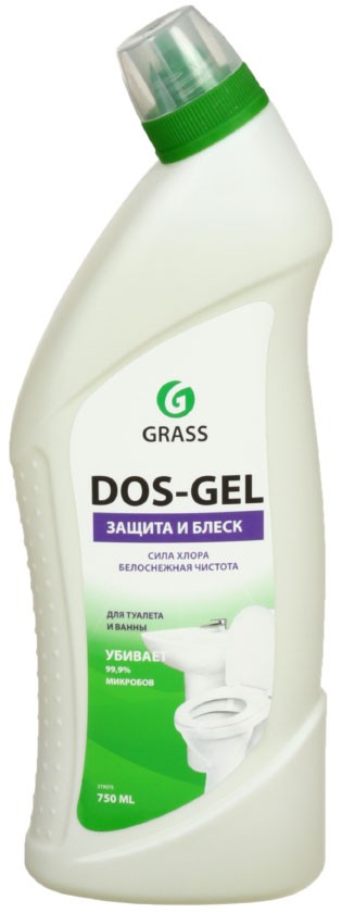 Средство моющее для туалетных и ванных комнат Grass Dos-Gel, 750 мл Средство моющее для туалетных и ванных комнат Grass Dos-Gel, 750 мл