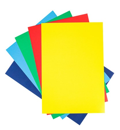 Картон цветной односторонний А4 «Ягодные коты», 5 цветов, 5 л.