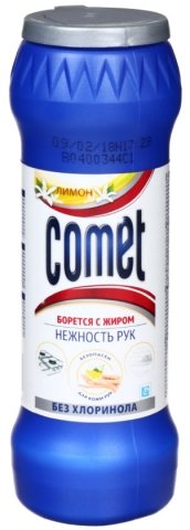 Чистящее средство Comet, 475 г, «Лимон без хлоринола»