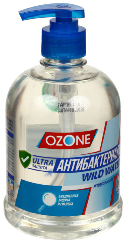 Мыло жидкое Ozone «Антибактериальное», 500 мл, Wild Water