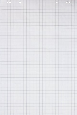 Блок бумажный для флипчартов Index, 60*90 см, 20 л., клетка