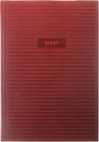 Ежедневник полудатированный «Канц-Эксмо» 145×205 мм, 192 л., «Винный красный»