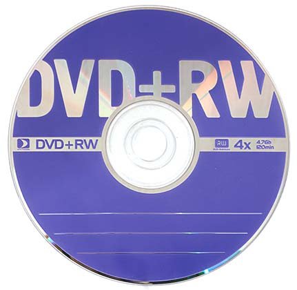 Компакт-диск DVD+RW Data Standard, 4х, 10 шт. (цена за 1 упаковку - 10 шт.)