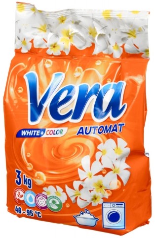 Порошок стиральный Vera, 3 кг, универсальный Порошок стиральный Vera, 3 кг, универсальный