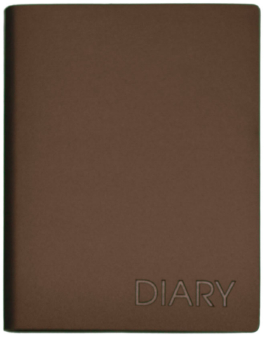 Ежедневник недатированный Radiant (А6), 110*145 мм, 152 л., коричневый