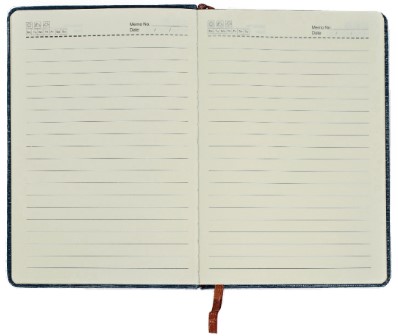 Ежедневник недатированный с карманом А5, 145*210 мм, 80 л., линия, ассорти