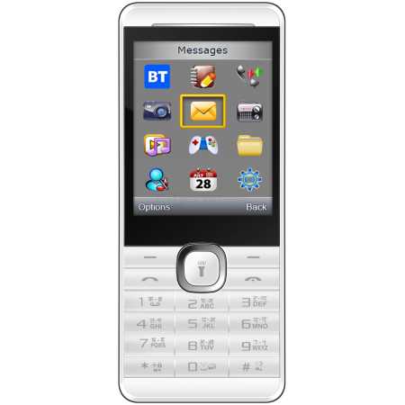 Телефон мобильный Micromax X249+, White, корпус белого цвета