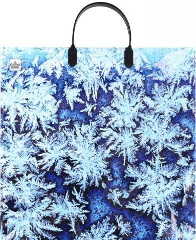 Пакет упаковочный «Тико-пластик», 35*35 см, «Синий иней»