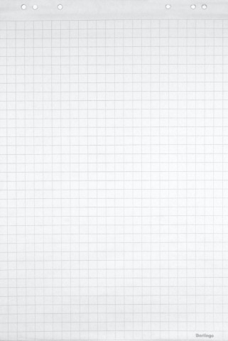 Блок бумажный для флипчартов Berlingo 64×96 см, 20 л., клетка Блок бумажный для флипчартов Berlingo 64×96 см, 20 л., клетка