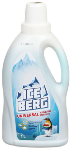 Жидкость для стирки Iceberg Universal, 1000 мл Жидкость для стирки Iceberg Universal, 1000 мл