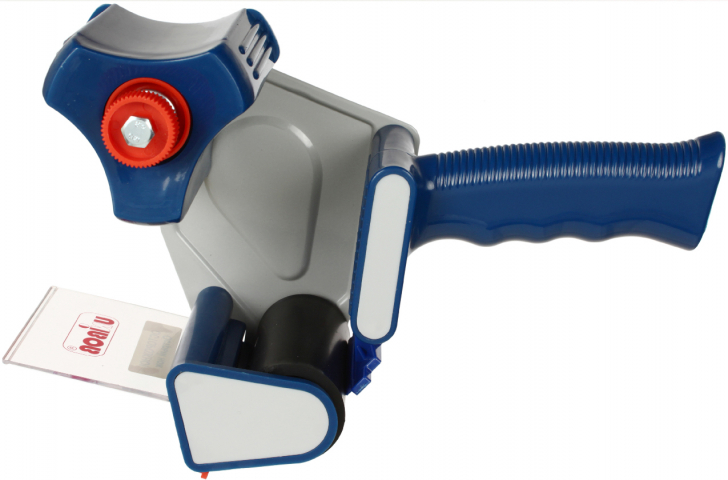 Диспенсер для клейкой ленты упаковочной Unibob для клейкой ленты шириной до 75 мм, синий