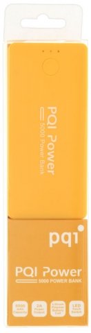 Аккумулятор i-Power 5000C PQI, 5000 mAh, желтый Yellow