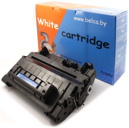 Тонер-картридж White Cartridge CC364A, черный, ресурс 10000 страниц 