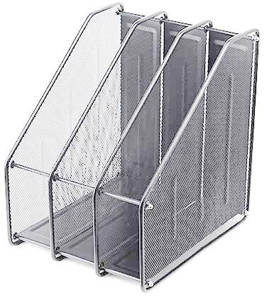 Лоток вертикальный Forpus , 310*290*240 мм, металлический, сетка, серый