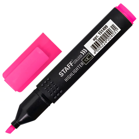 Маркер-текстовыделитель Staff College HL-497 розовый Маркер-текстовыделитель Staff College HL-497 розовый