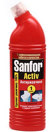 Средство чистящее Sanfor «Антиржавчина» , 750 г Средство чистящее Sanfor «Антиржавчина» , 750 г