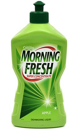 Средство для мытья посуды Morning Fresh , 450 мл, «Яблоко»