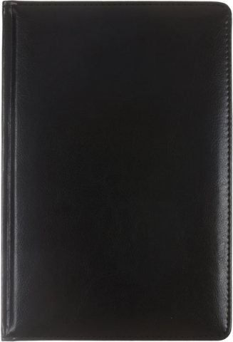 Ежедневник недатированный Lite Classic (А5), 145*210 мм, 136 л., черный