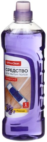 Средство для мытья полов Office Clean «Универсал» 1000 мл, «Лаванда»