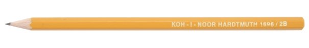 Карандаш чернографитный Koh-I-Noor 1696 твердость грифеля 2М, корпус желтый, с декоративным наконечником Карандаш чернографитный Koh-I-Noor 1696 твердость грифеля 2М, корпус желтый, с декоративным наконечником