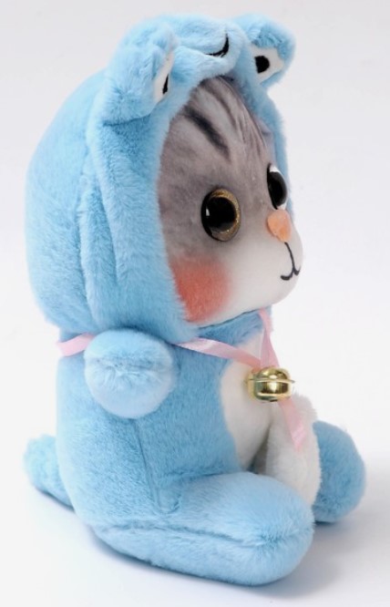 Игрушка мягкая «Котик», 21 см, в костюме, ассорти