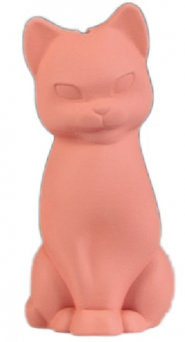 Копилка гипсовая Sima-Land 18×8 см, «Кошка», розовая