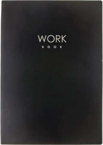 Бизнес-блокнот Work Book (А4), 180*255 мм, 60 л., линия, No 1
