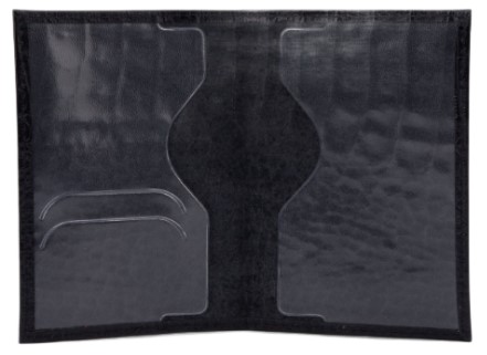 Обложка для паспорта Sima-Land, 95*135 мм, «Флотер», черная Обложка для паспорта Sima-Land, 95*135 мм, «Флотер», черная