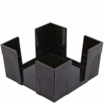 Бокс под бумагу для заметок «Эсир», 90*90*50 мм, черный Бокс под бумагу для заметок «Эсир», 90*90*50 мм, черный