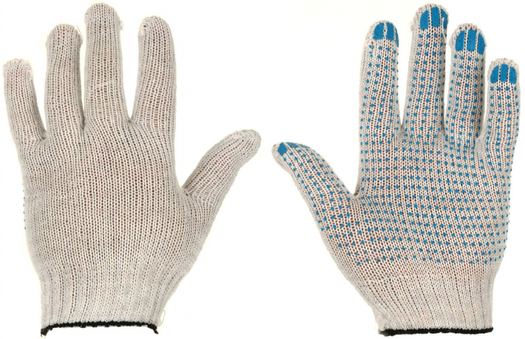 Перчатки трикотажные OfficeClean «Эконом» четырехнитиевые, 7,5 класс, белые Перчатки трикотажные OfficeClean «Эконом» четырехнитиевые, 7,5 класс, белые