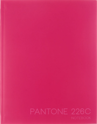 Книжка записная Pantone, 167*210 мм, 96 л., линия, «Малиновый десерт» Книжка записная Pantone, 167*210 мм, 96 л., линия, «Малиновый десерт»