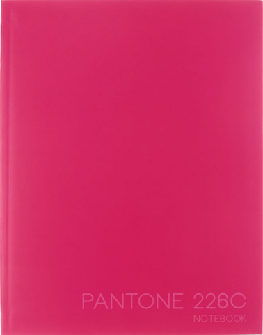 Книжка записная Pantone, 167*210 мм, 96 л., линия, «Малиновый десерт»