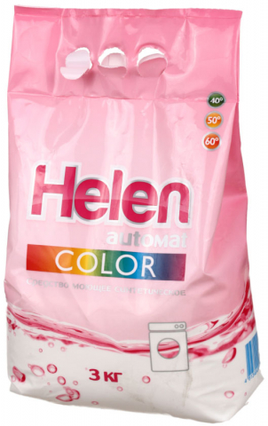 Порошок стиральный Helen Color Automat, 3 кг