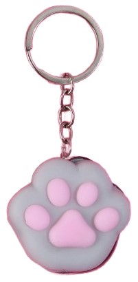 Брелок акриловый Sima-Land 4,5×4 см, «Лапка»