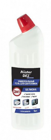 Средство для чистки сантехники Mister Dez Professional, 1000 мл
