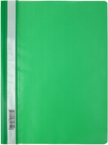 Папка-скоросшиватель пластиковая А4 «Стамм», толщина пластика 0,16 мм, зеленая